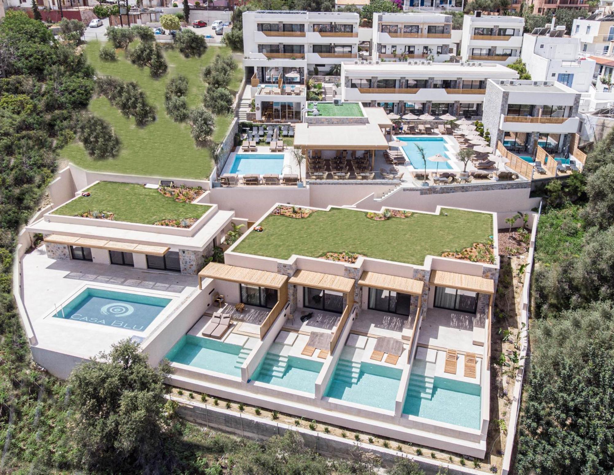 Casa Blu Boutique Hotel "By Checkin" Adults Only Hersonissos  Ngoại thất bức ảnh
